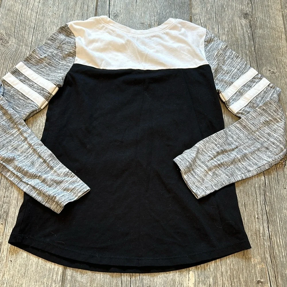Justice active Long sleeve top shirt girls size 8 - Picture 5 of 5